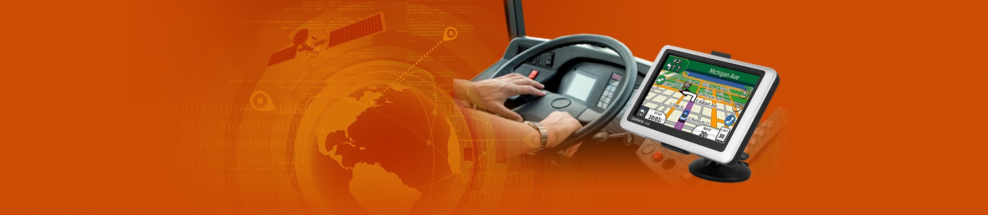 Vehicule equipe pour la geolocalisation